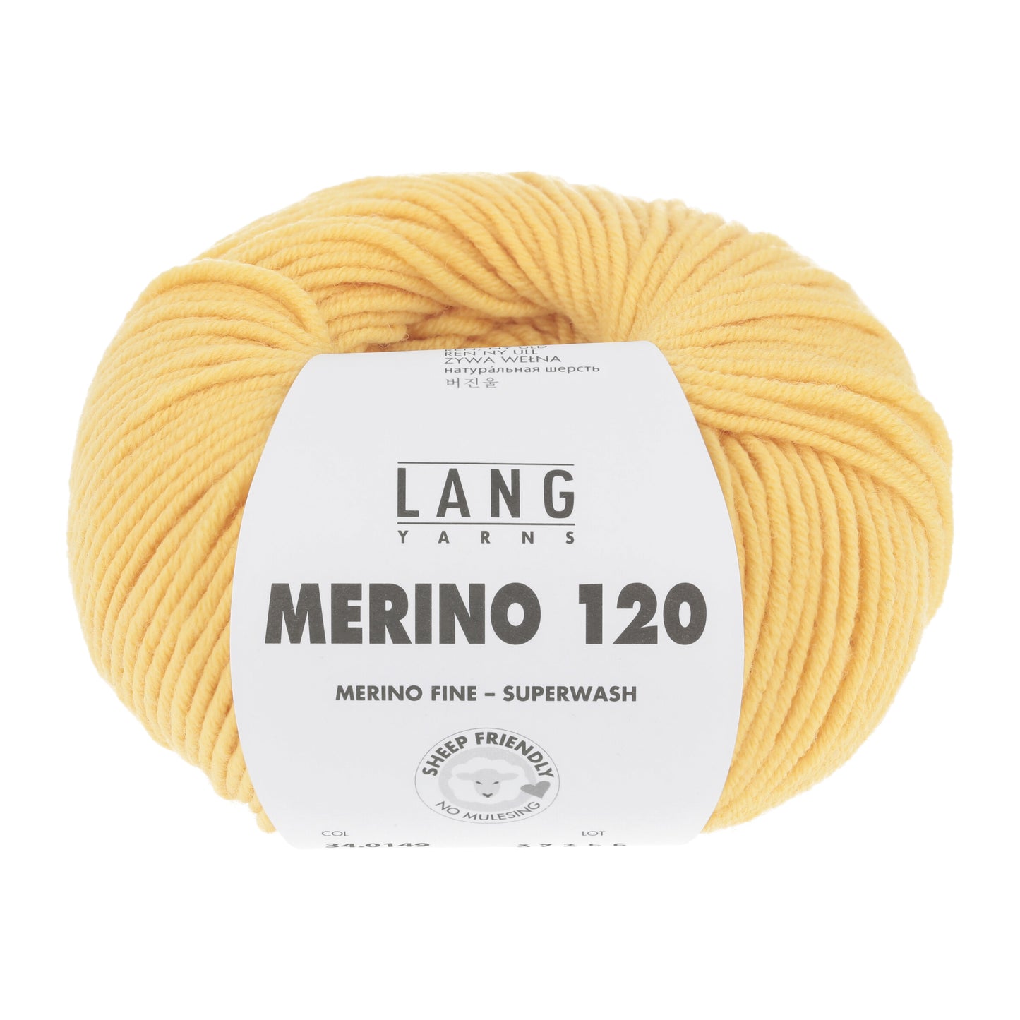 100% Pure Merino Wool Yarn - Merino 120