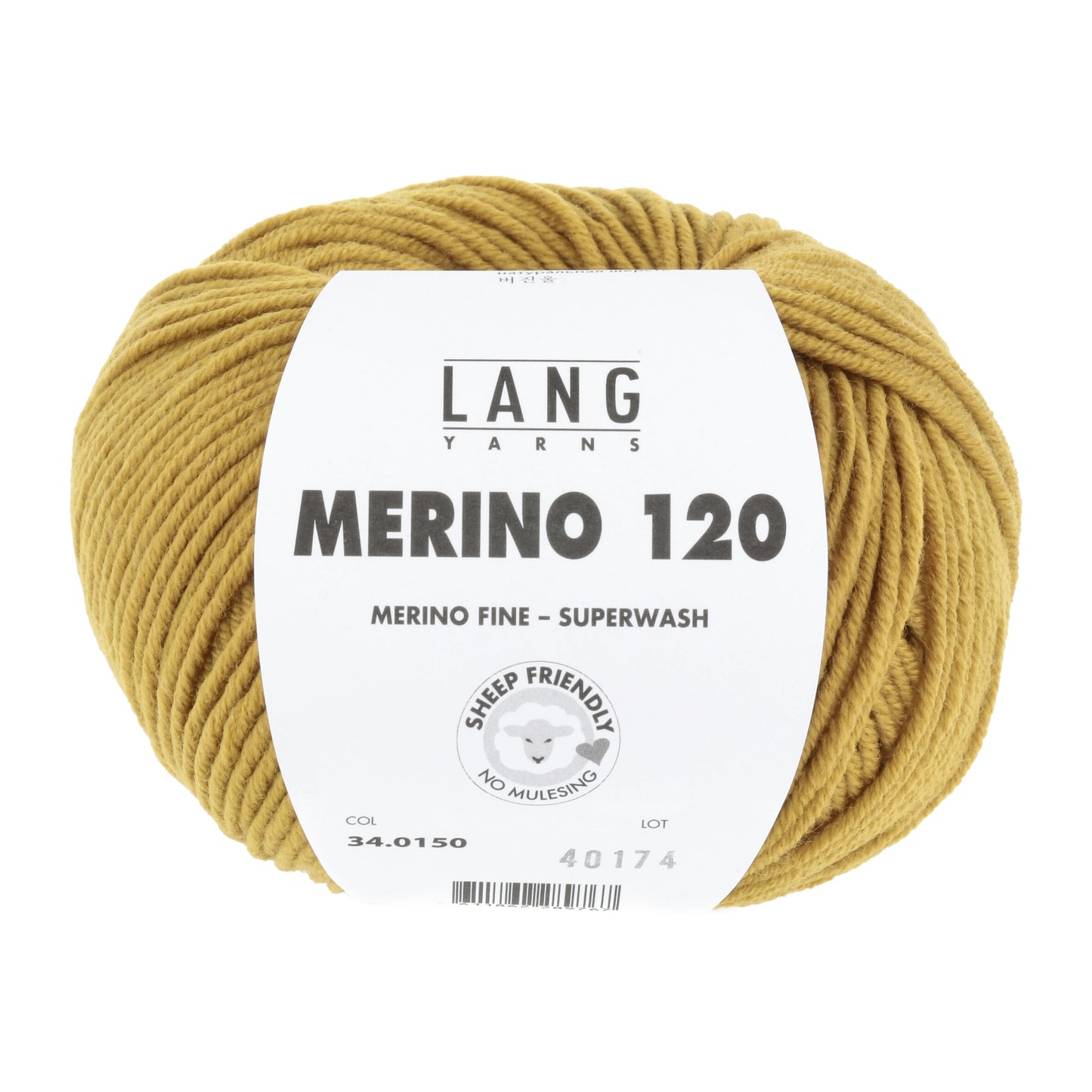 100% Pure Merino Wool Yarn - Merino 120