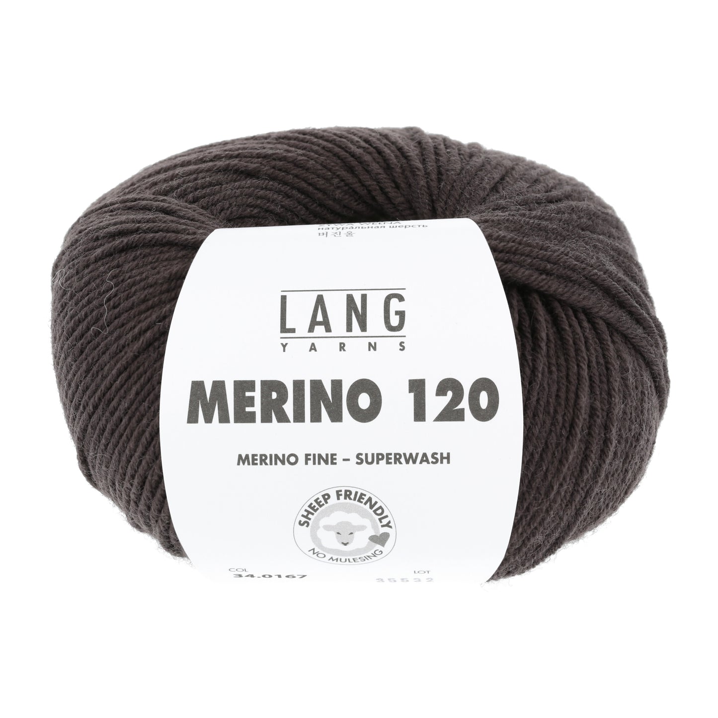 100% Pure Merino Wool Yarn - Merino 120