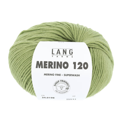 100% Pure Merino Wool Yarn - Merino 120
