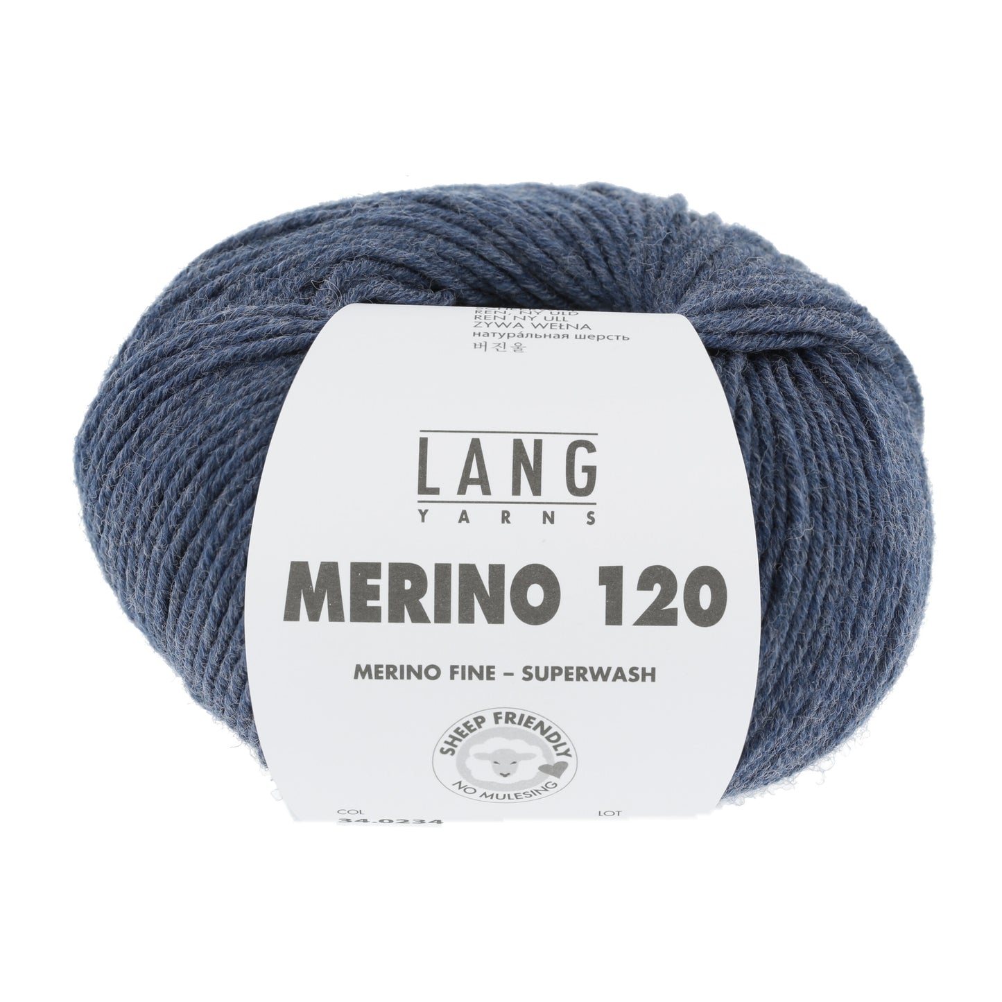 100% Pure Merino Wool Yarn - Merino 120