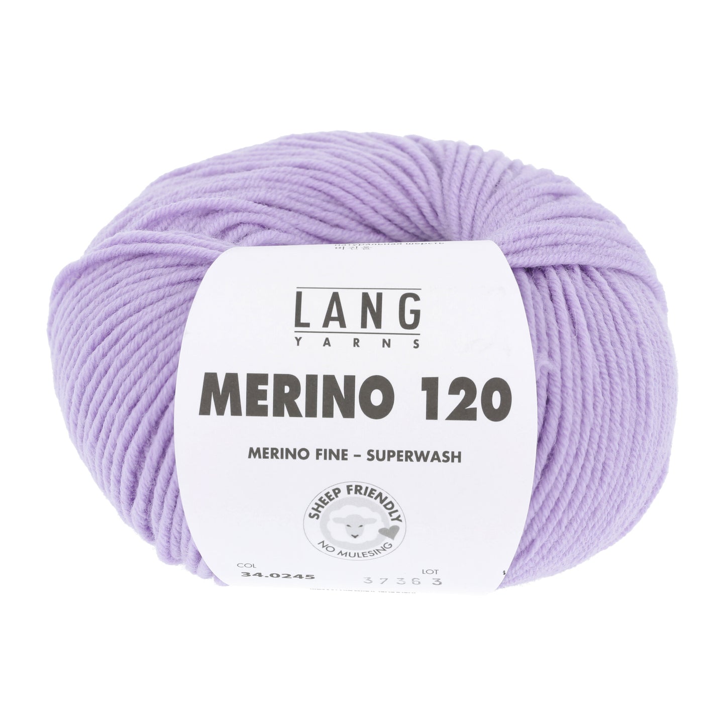 100% Pure Merino Wool Yarn - Merino 120