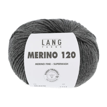 100% Pure Merino Wool Yarn - Merino 120
