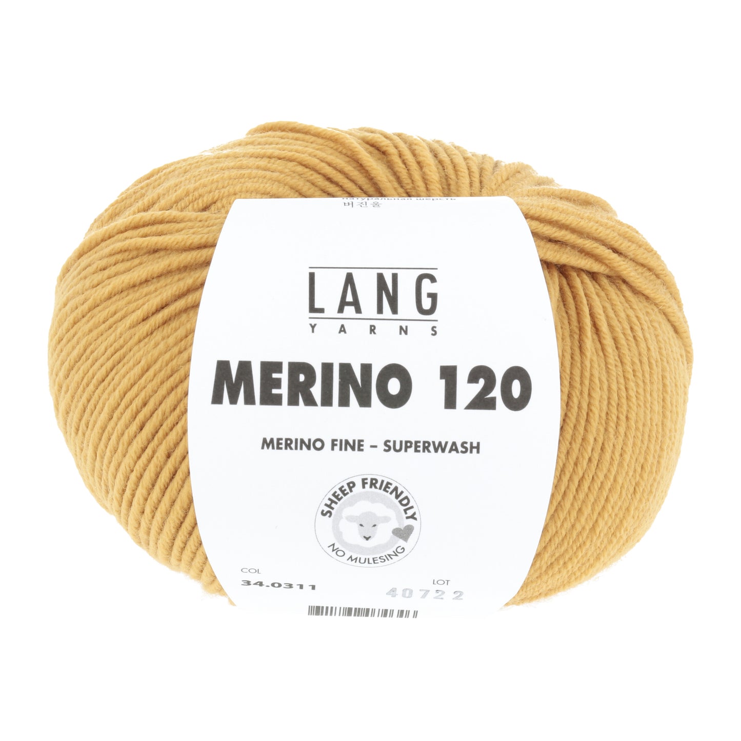 100% Pure Merino Wool Yarn - Merino 120