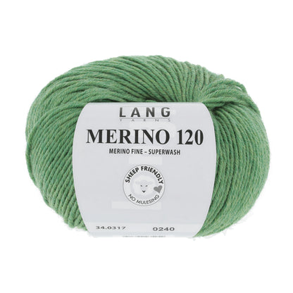 100% Pure Merino Wool Yarn - Merino 120