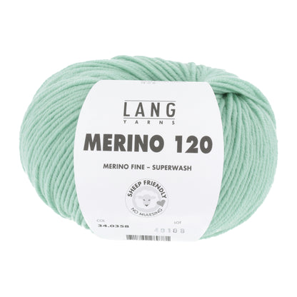 100% Pure Merino Wool Yarn - Merino 120