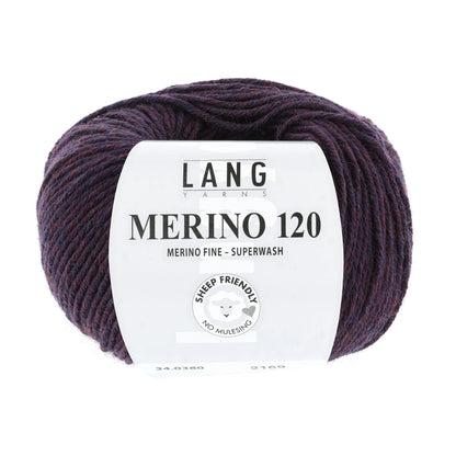 100% Pure Merino Wool Yarn - Merino 120
