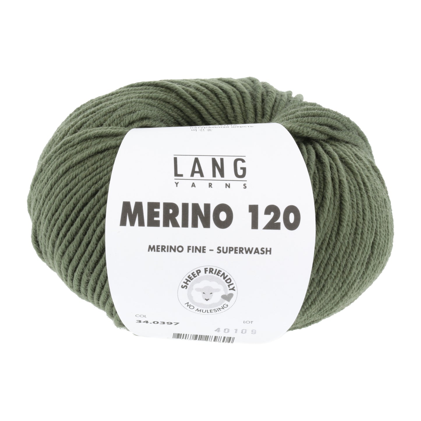 100% Pure Merino Wool Yarn - Merino 120