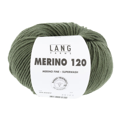 100% Pure Merino Wool Yarn - Merino 120
