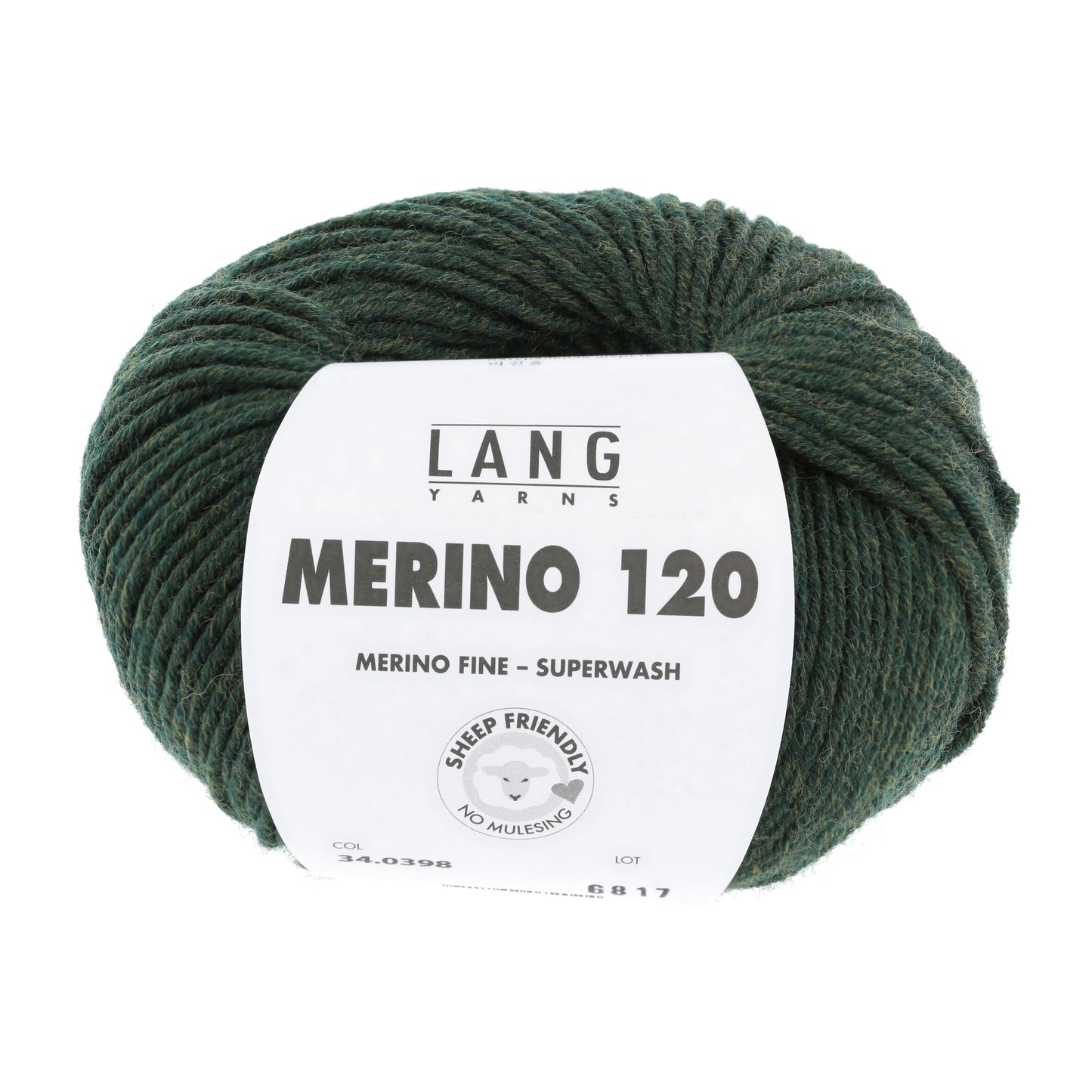 100% Pure Merino Wool Yarn - Merino 120
