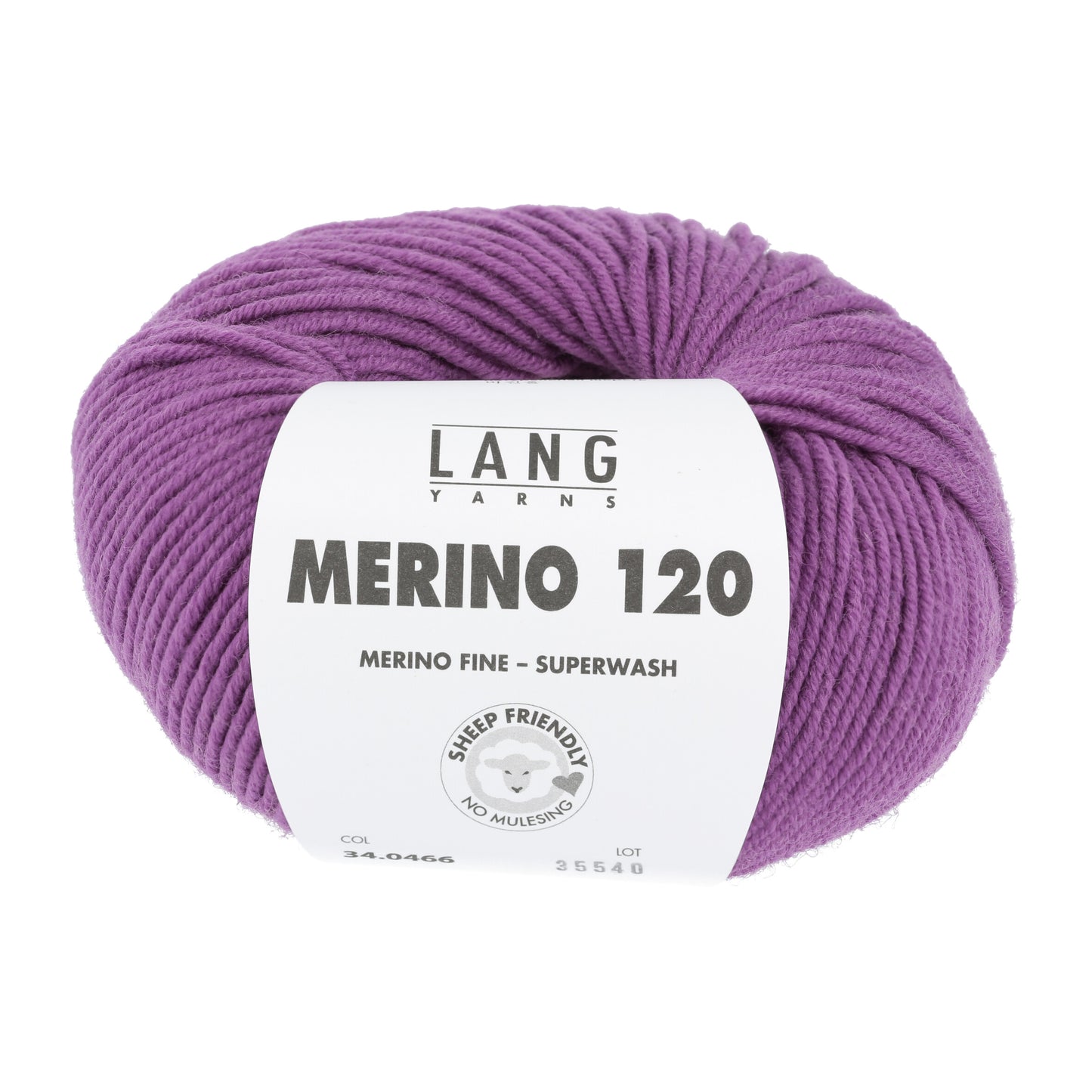 100% Pure Merino Wool Yarn - Merino 120