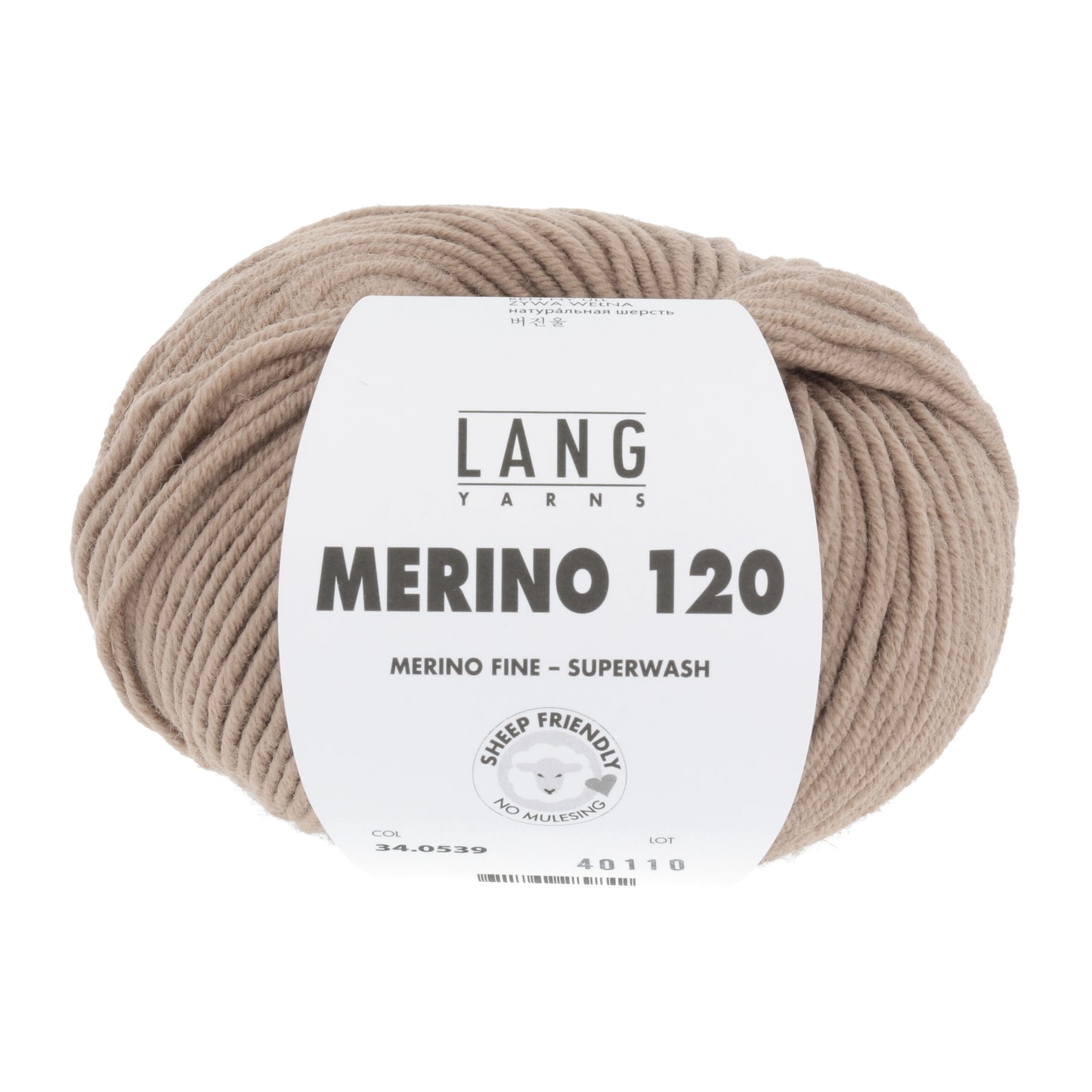 100% Pure Merino Wool Yarn - Merino 120