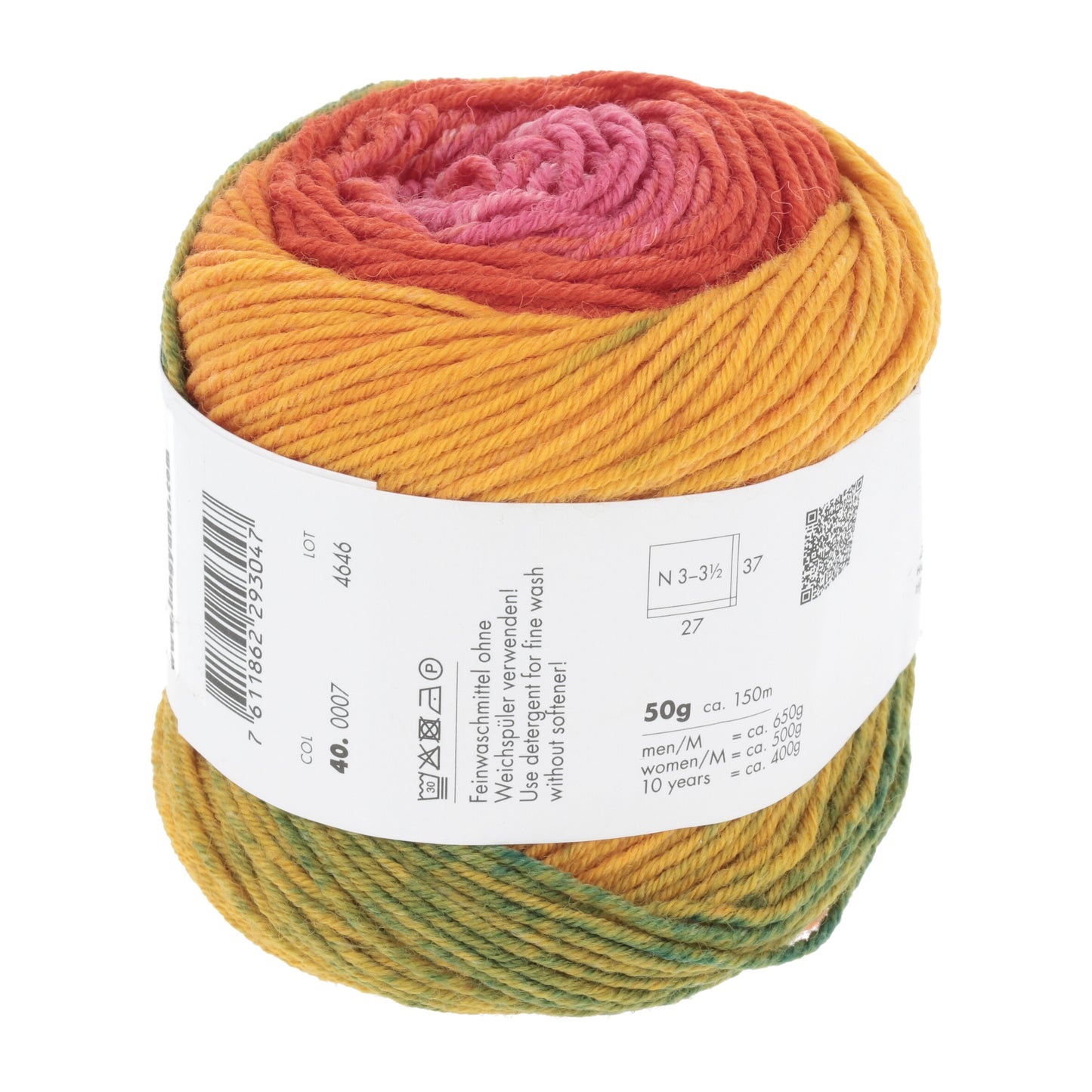 LANGYARNS Luxurious Merino 150 Dégradé Wool Blend