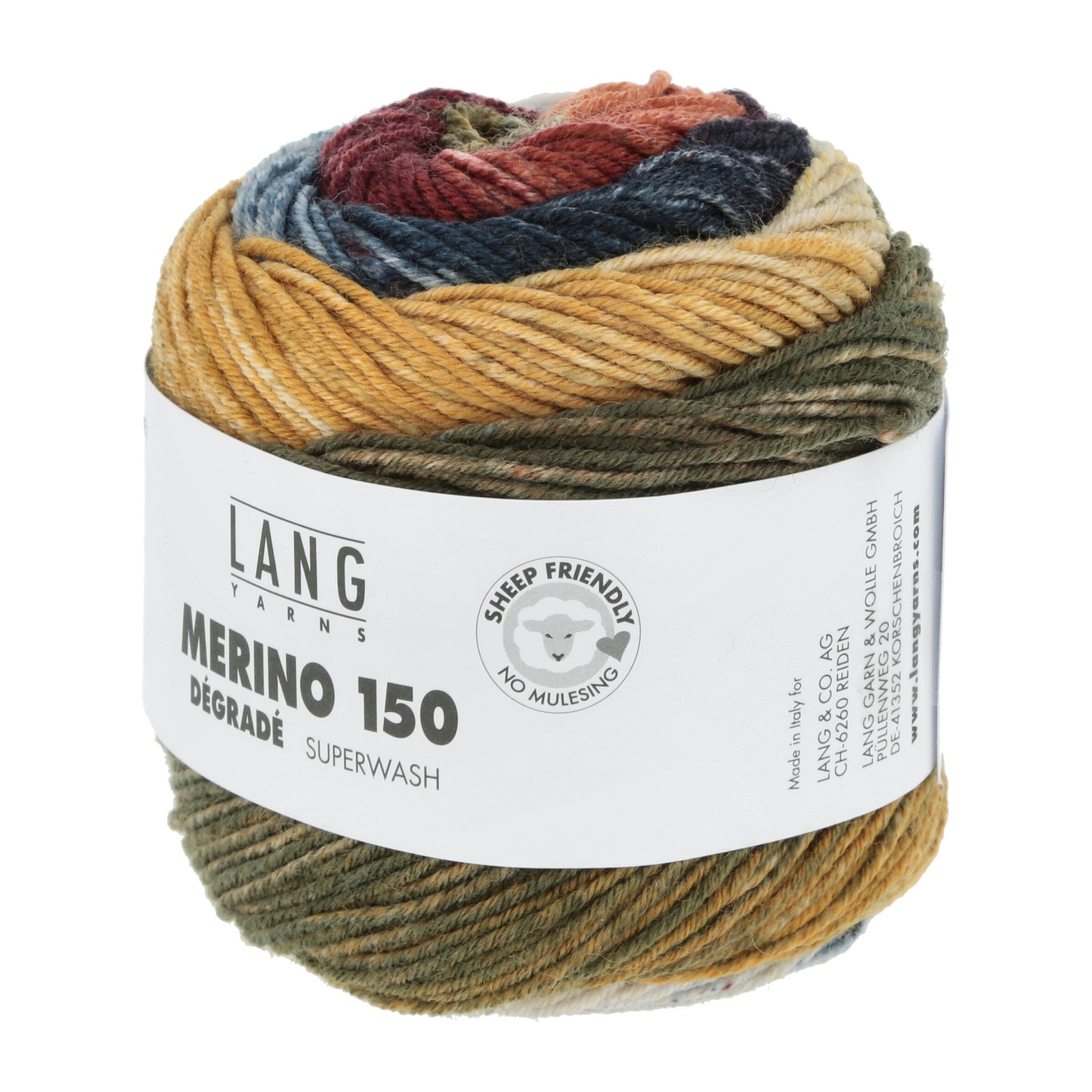 LANGYARNS Luxurious Merino 150 Dégradé Wool Blend