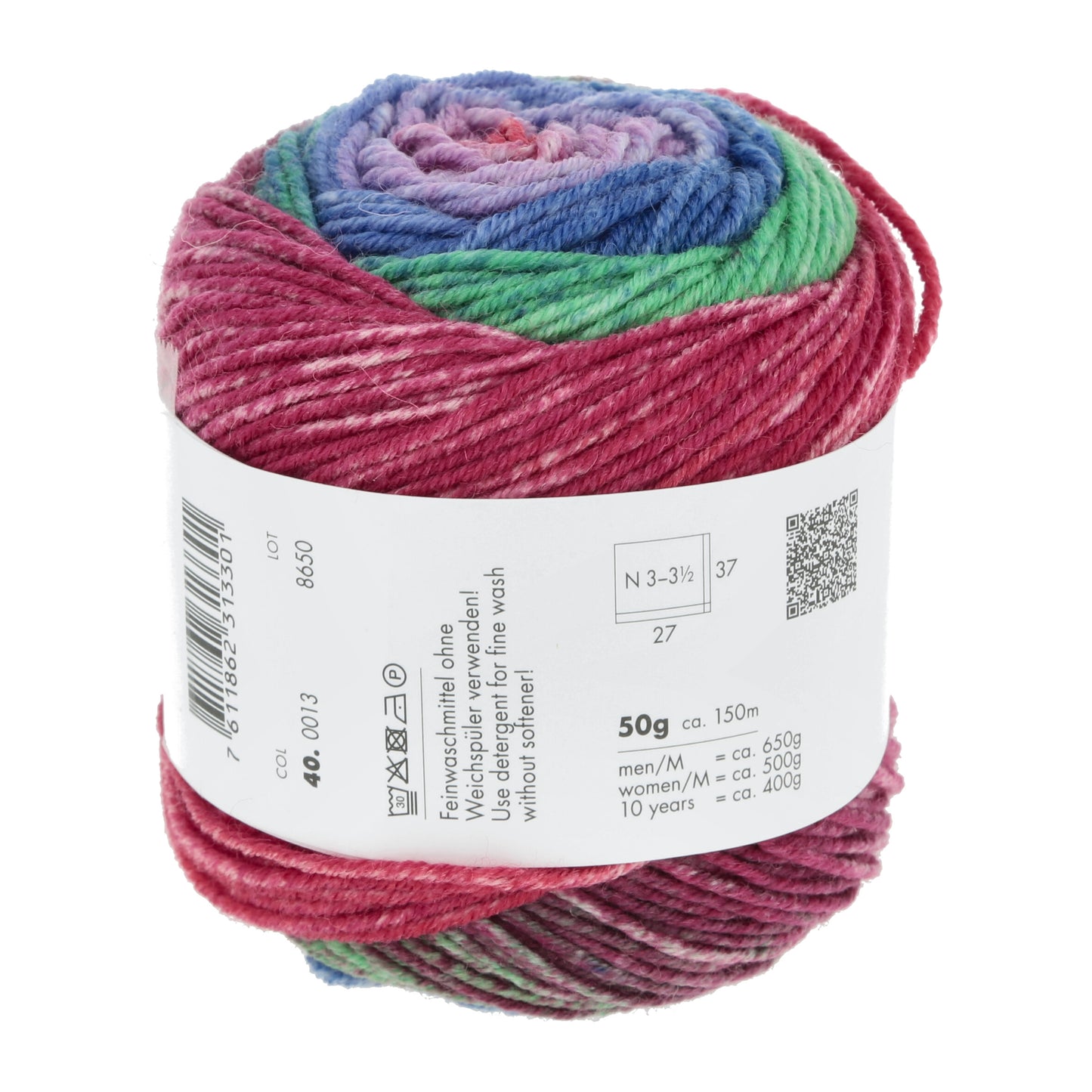LANGYARNS Luxurious Merino 150 Dégradé Wool Blend