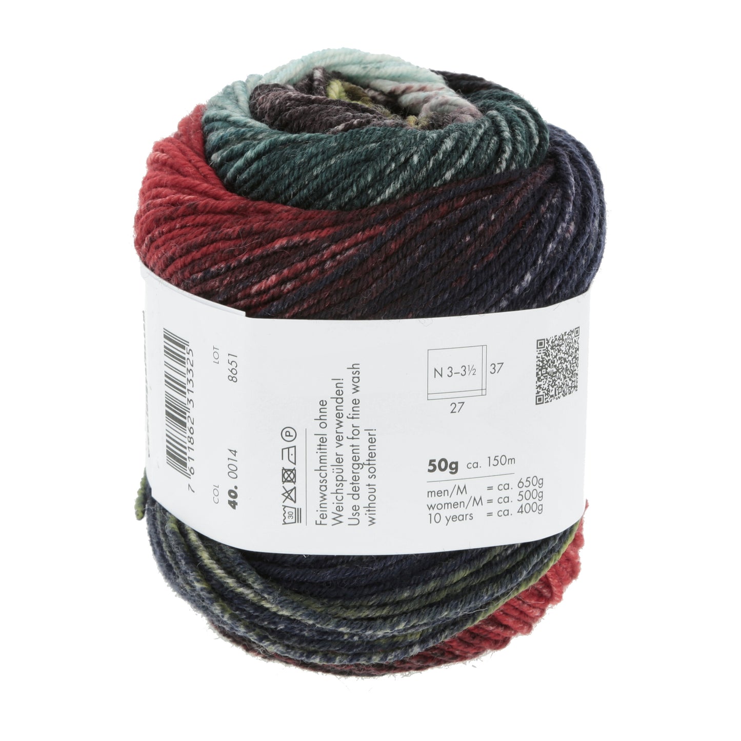 LANGYARNS Luxurious Merino 150 Dégradé Wool Blend