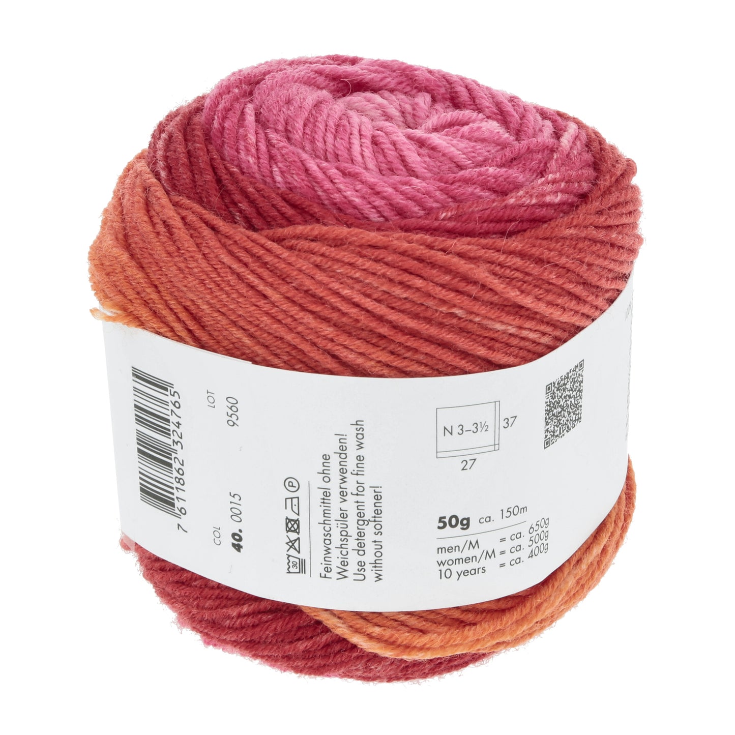 LANGYARNS Luxurious Merino 150 Dégradé Wool Blend