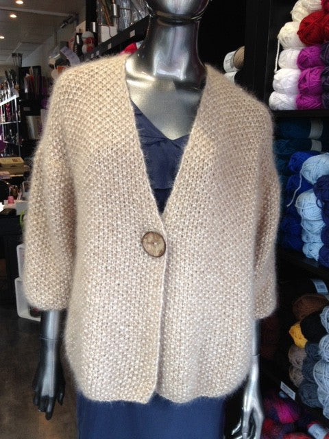 Gilet oversize Mohair Trend - Couleur 96