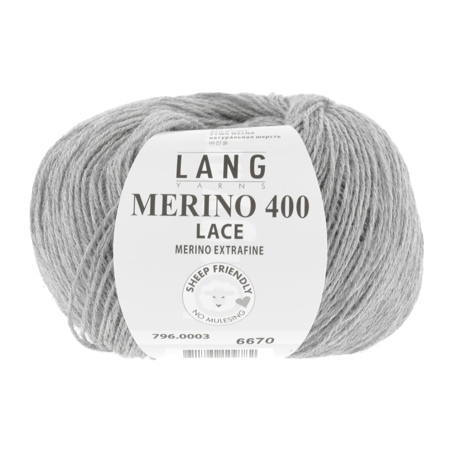 Exquisite 100% Merino Wool - Merino 400 Lace Yarn Ball