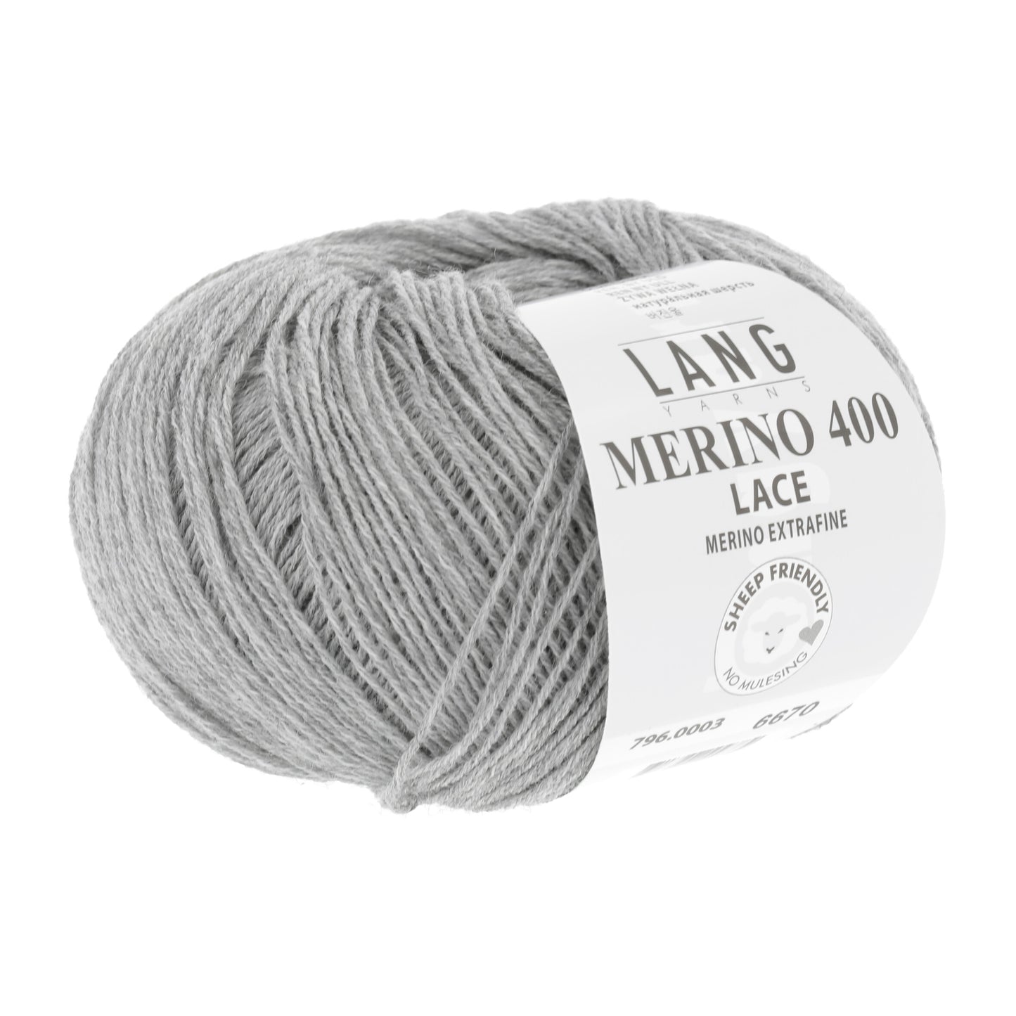Exquisite 100% Merino Wool - Merino 400 Lace Yarn Ball