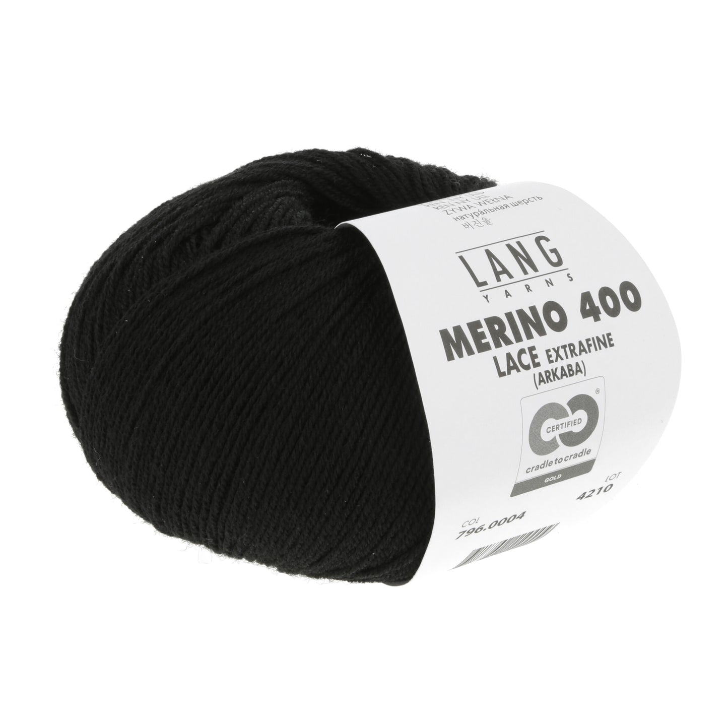 Exquisite 100% Merino Wool - Merino 400 Lace Yarn Ball