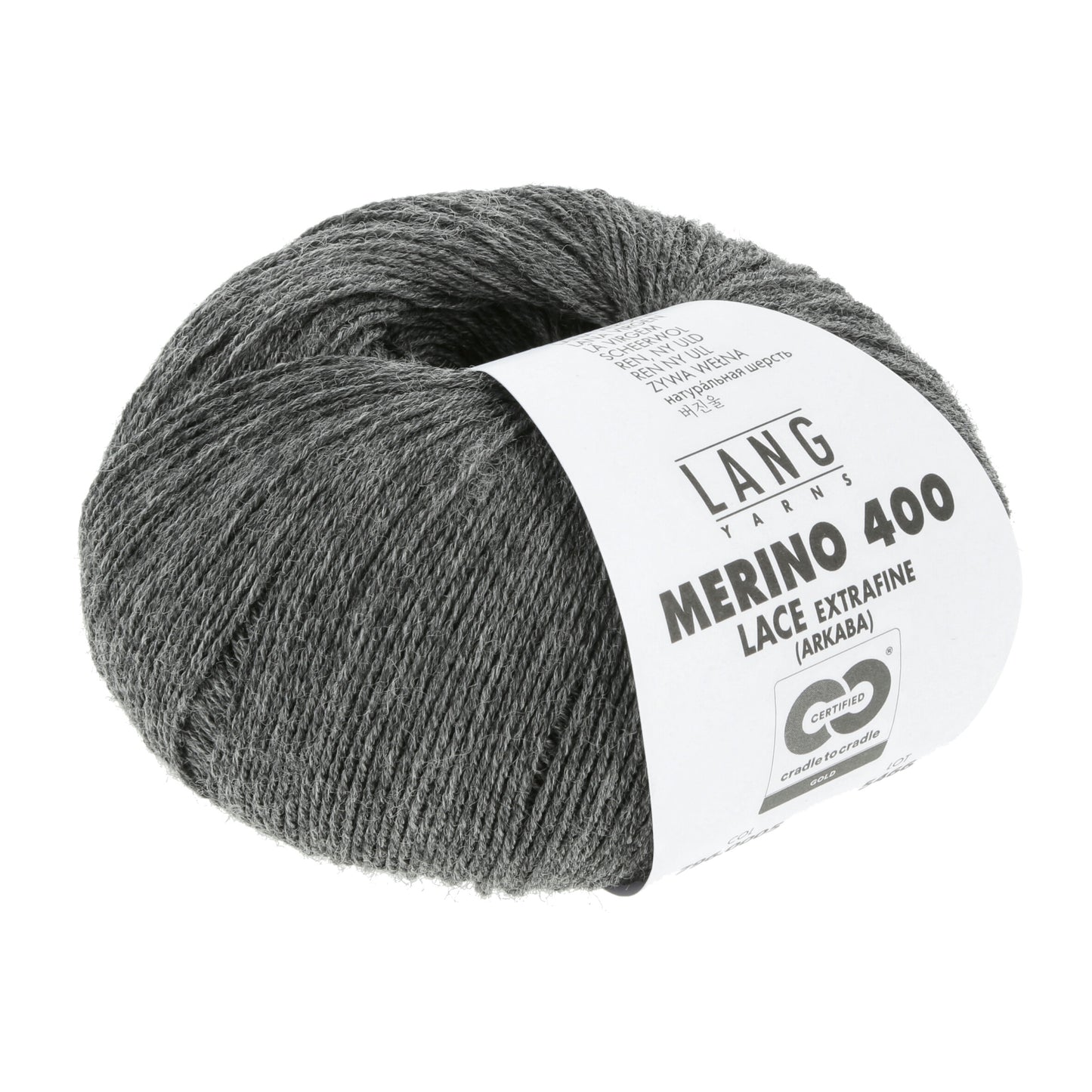 Exquisite 100% Merino Wool - Merino 400 Lace Yarn Ball