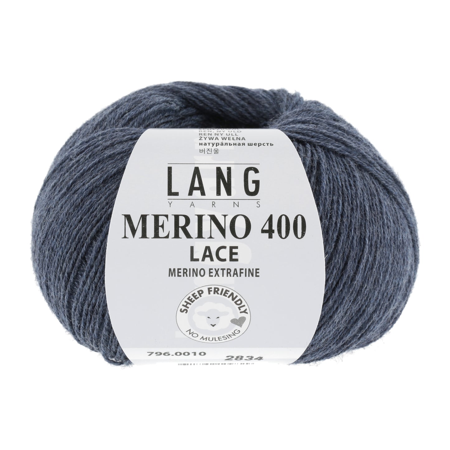 Exquisite 100% Merino Wool - Merino 400 Lace Yarn Ball