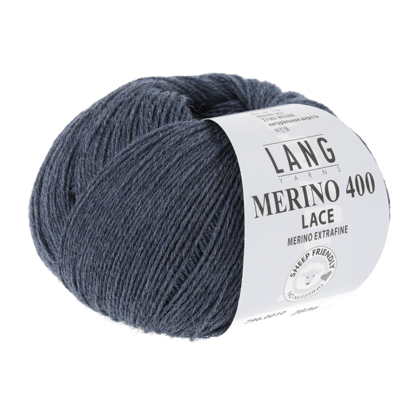Exquisite 100% Merino Wool - Merino 400 Lace Yarn Ball