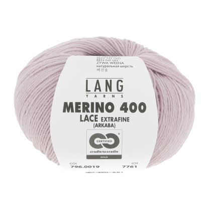 Exquisite 100% Merino Wool - Merino 400 Lace Yarn Ball