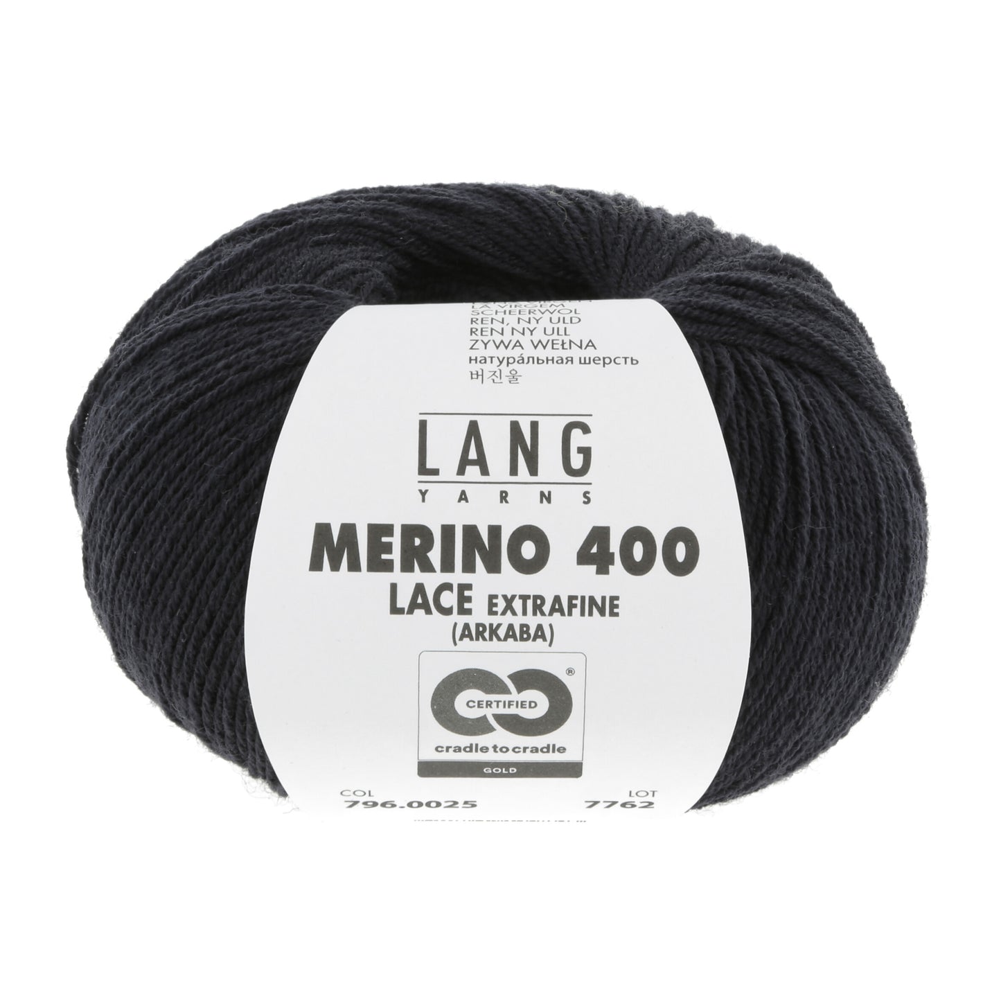Exquisite 100% Merino Wool - Merino 400 Lace Yarn Ball