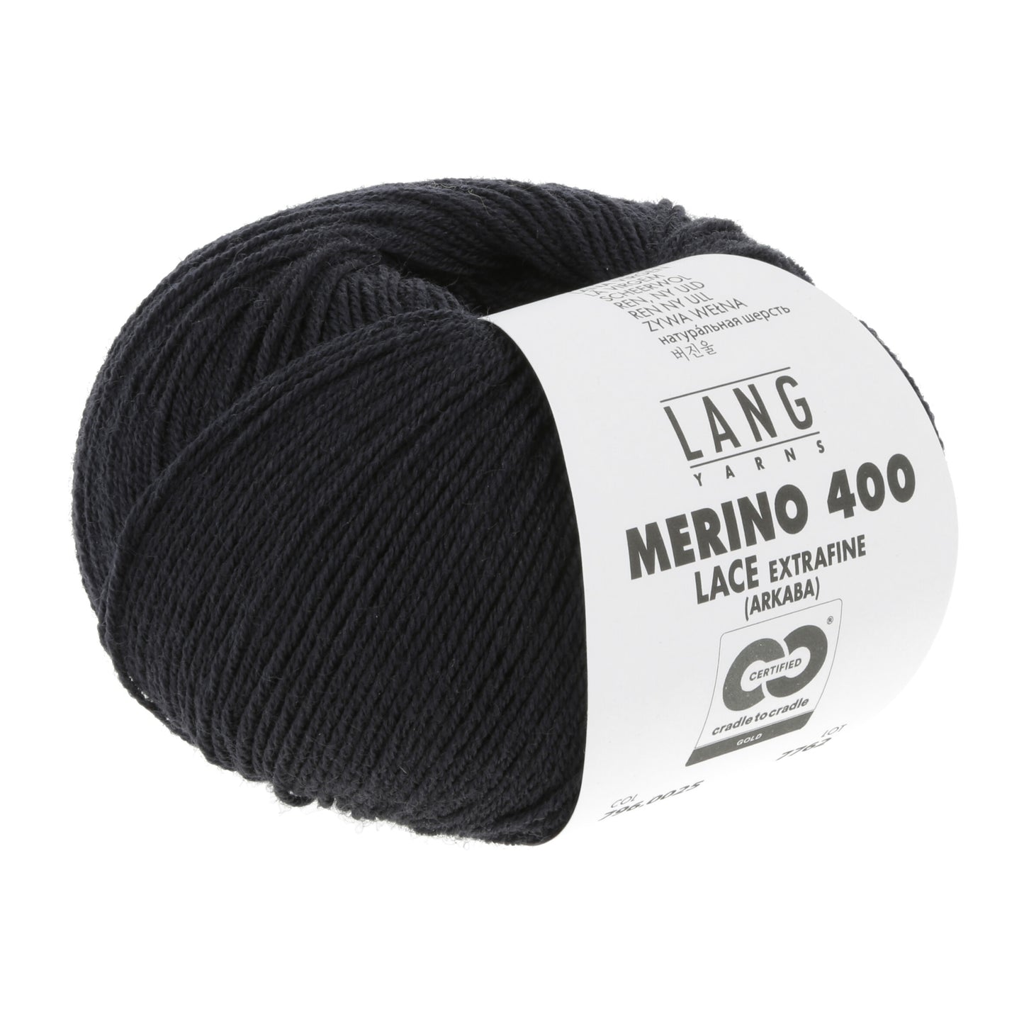 Exquisite 100% Merino Wool - Merino 400 Lace Yarn Ball