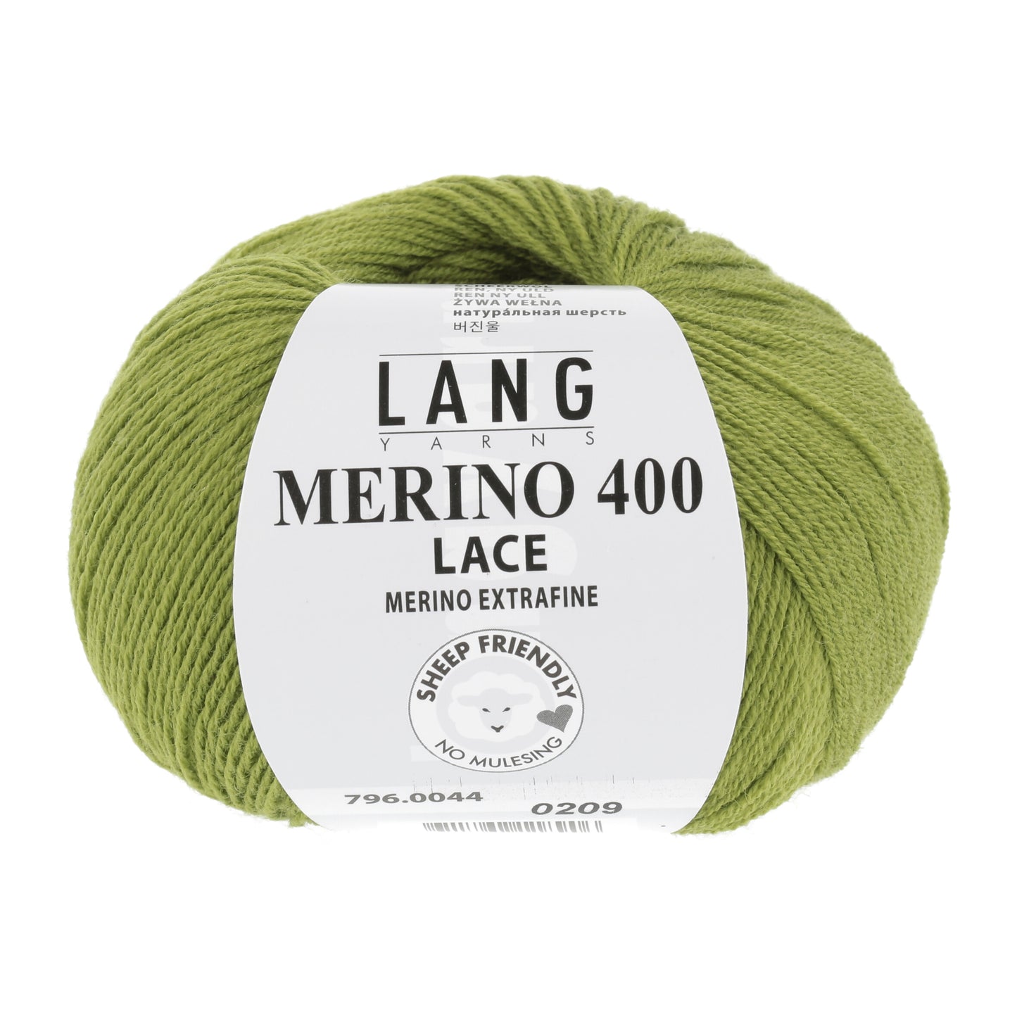 Exquisite 100% Merino Wool - Merino 400 Lace Yarn Ball