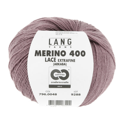 Exquisite 100% Merino Wool - Merino 400 Lace Yarn Ball