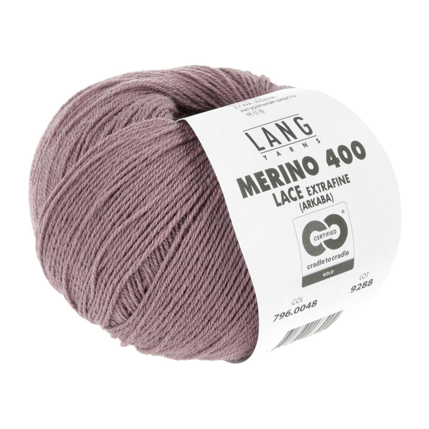 Exquisite 100% Merino Wool - Merino 400 Lace Yarn Ball