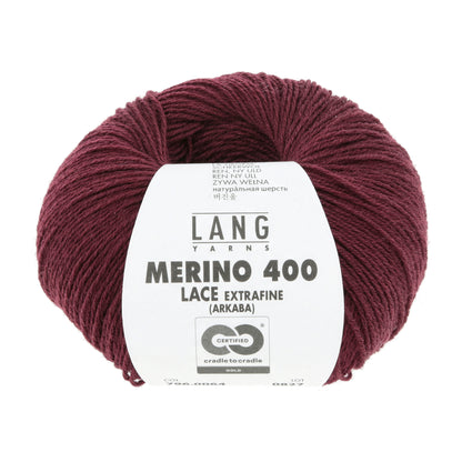 Exquisite 100% Merino Wool - Merino 400 Lace Yarn Ball