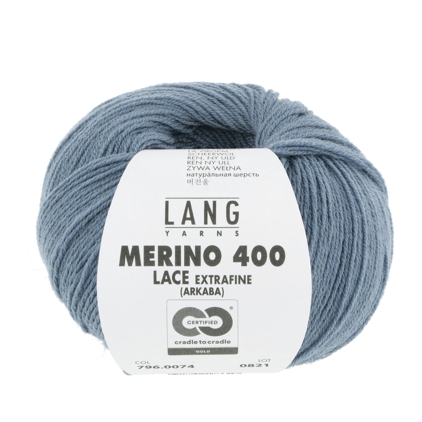 Exquisite 100% Merino Wool - Merino 400 Lace Yarn Ball