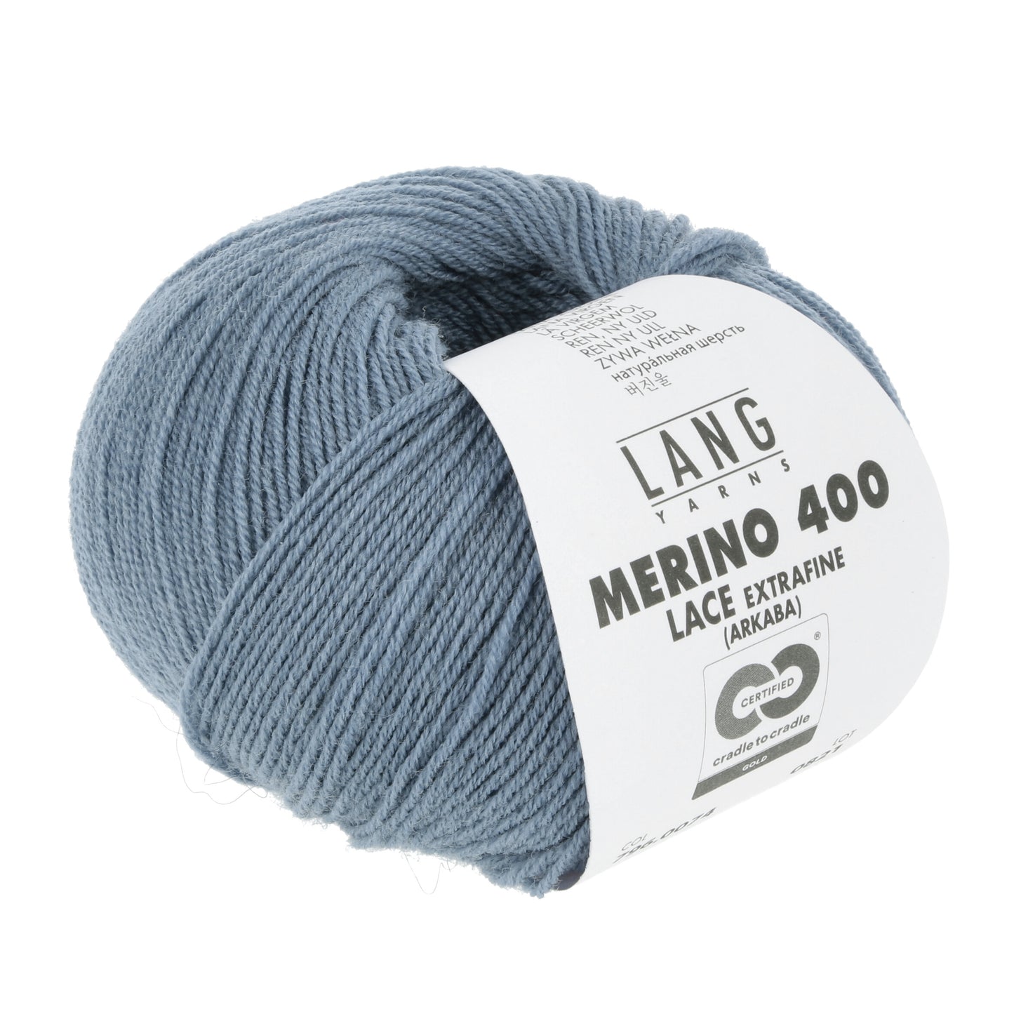 Exquisite 100% Merino Wool - Merino 400 Lace Yarn Ball