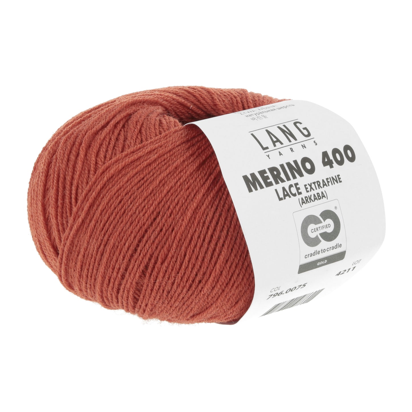 Exquisite 100% Merino Wool - Merino 400 Lace Yarn Ball