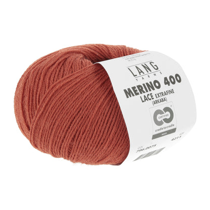Exquisite 100% Merino Wool - Merino 400 Lace Yarn Ball