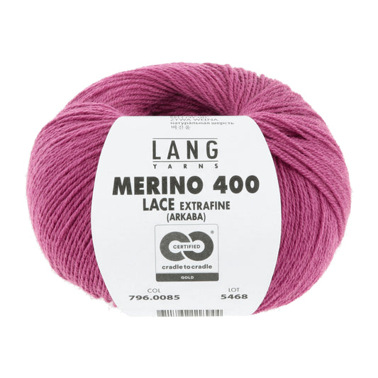 Exquisite 100% Merino Wool - Merino 400 Lace Yarn Ball