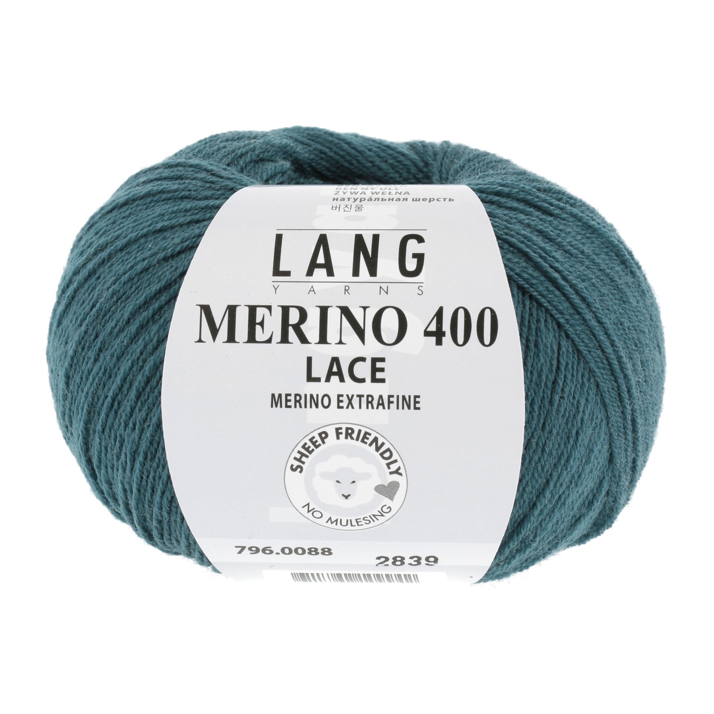 Exquisite 100% Merino Wool - Merino 400 Lace Yarn Ball