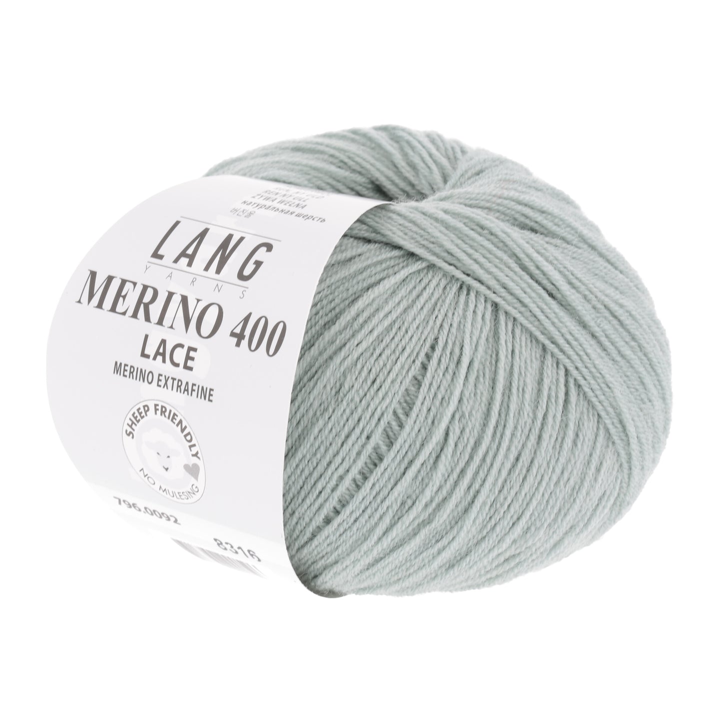 Exquisite 100% Merino Wool - Merino 400 Lace Yarn Ball