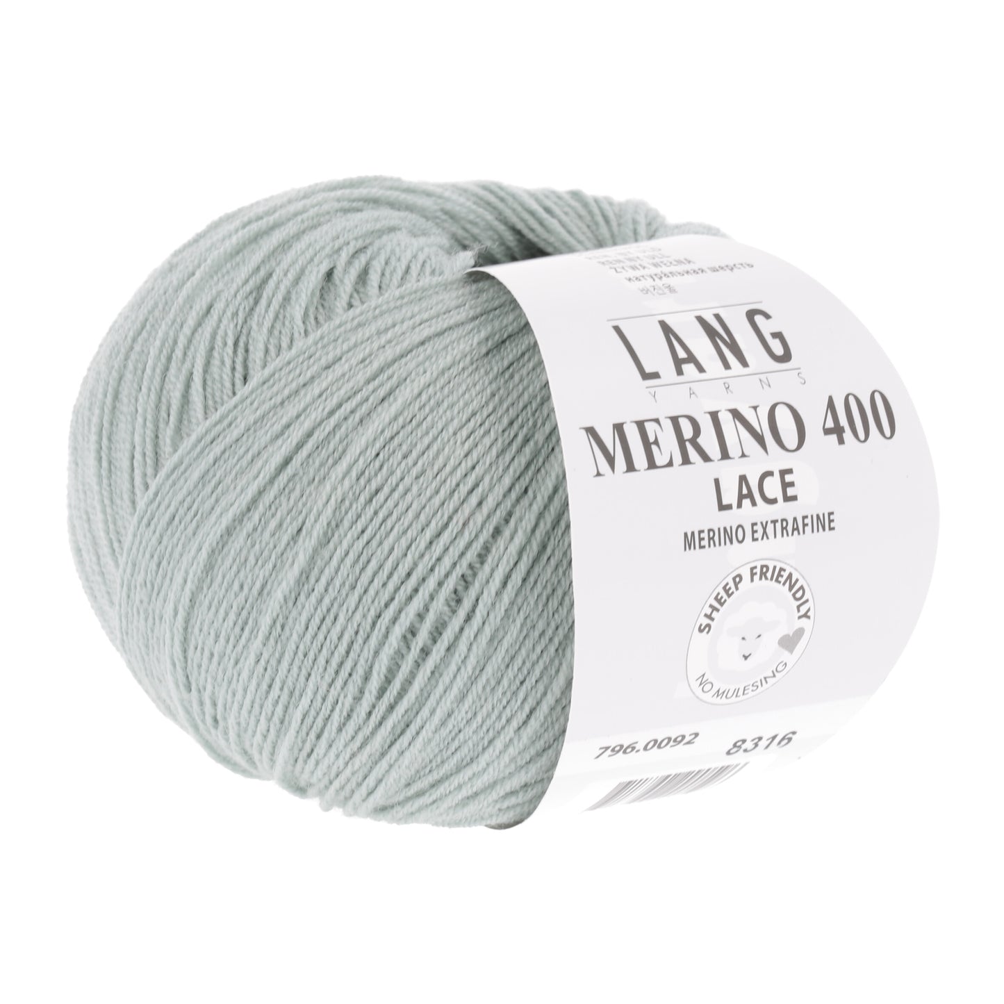Exquisite 100% Merino Wool - Merino 400 Lace Yarn Ball