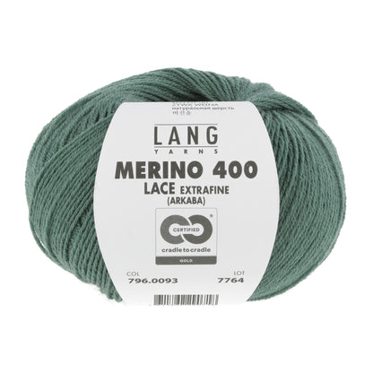 Exquisite 100% Merino Wool - Merino 400 Lace Yarn Ball