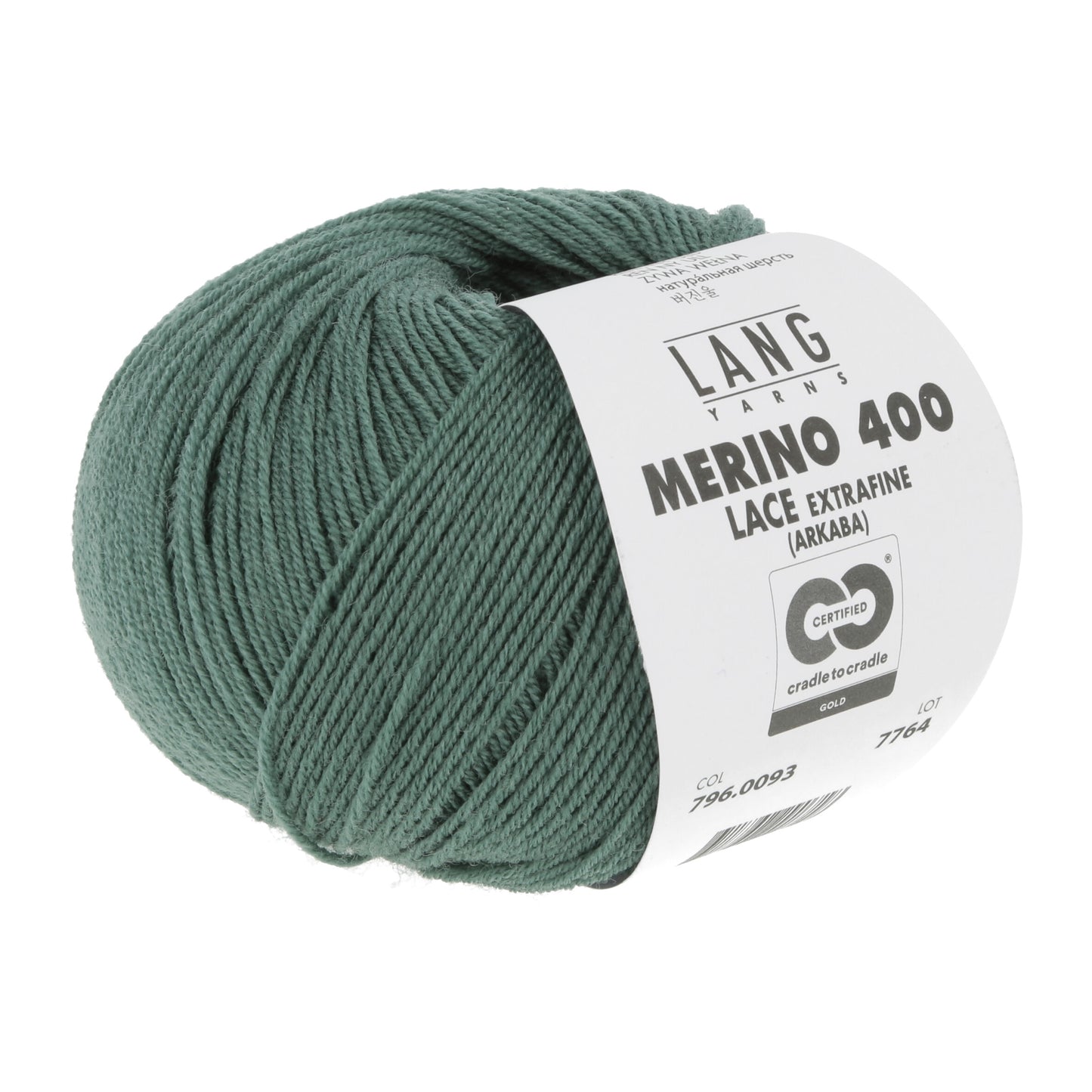 Exquisite 100% Merino Wool - Merino 400 Lace Yarn Ball