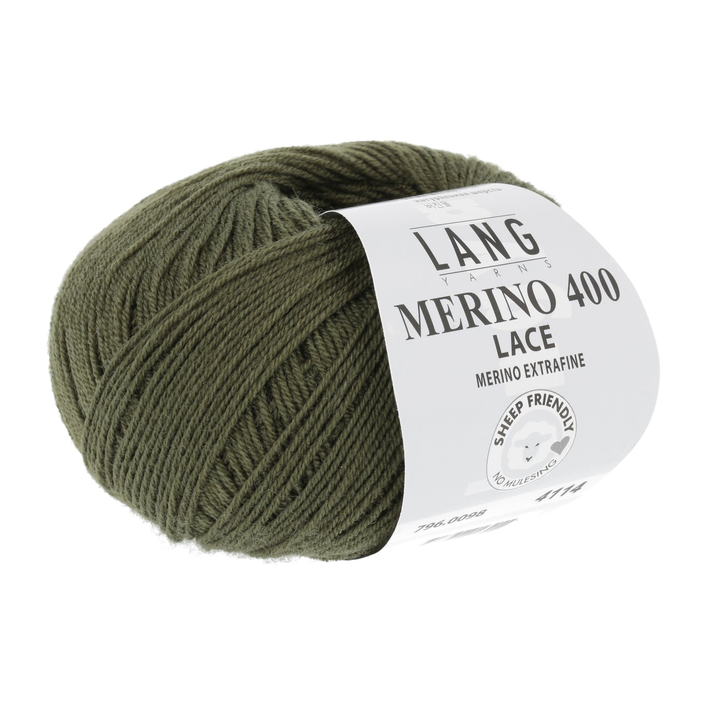 Exquisite 100% Merino Wool - Merino 400 Lace Yarn Ball