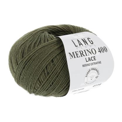 Exquisite 100% Merino Wool - Merino 400 Lace Yarn Ball