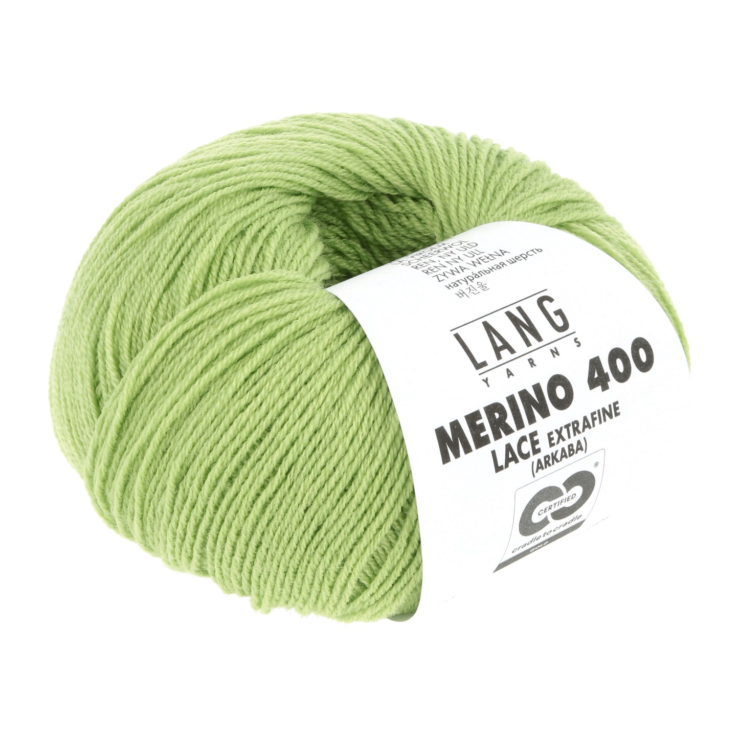Exquisite 100% Merino Wool - Merino 400 Lace Yarn Ball