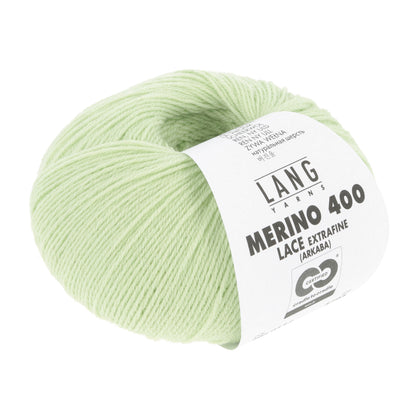 Exquisite 100% Merino Wool - Merino 400 Lace Yarn Ball