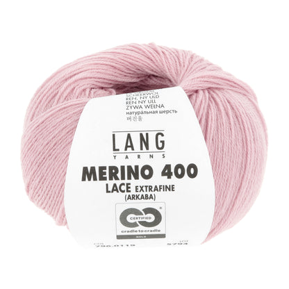 Exquisite 100% Merino Wool - Merino 400 Lace Yarn Ball